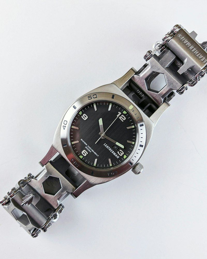 Minimal Silver Watch, view 2