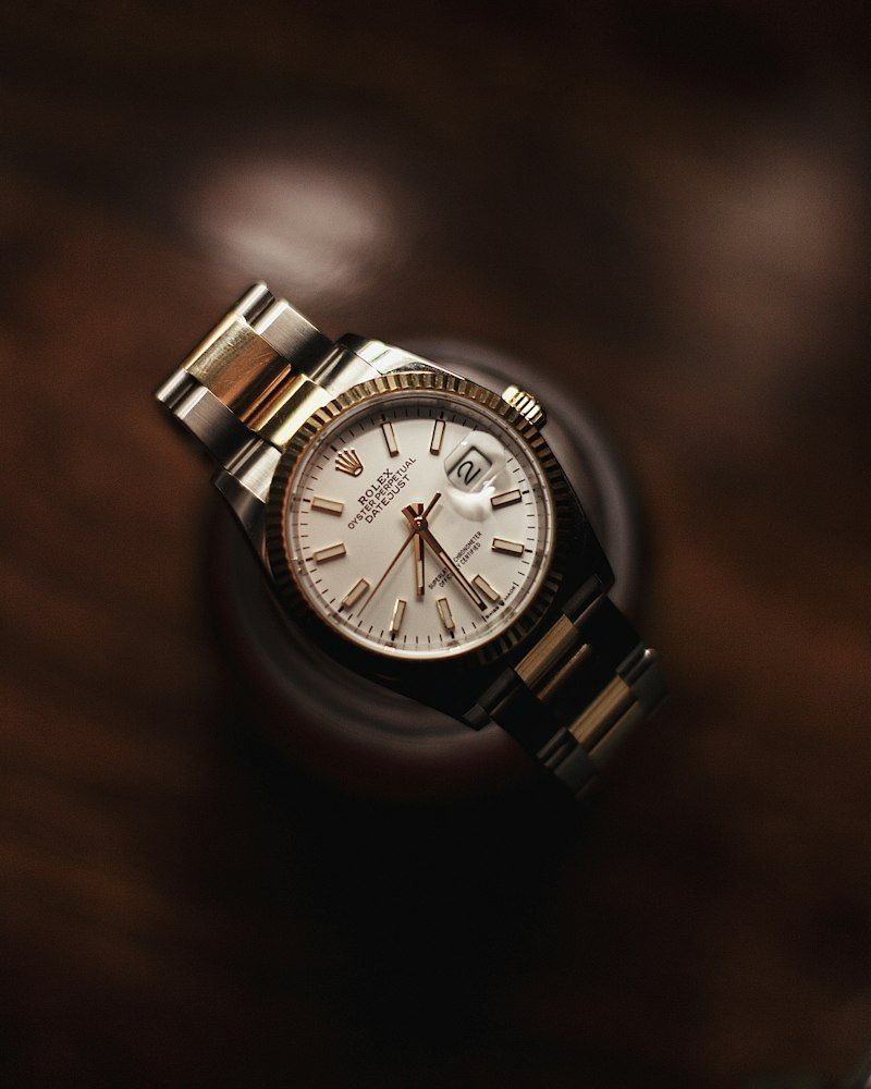 Minimal Silver Watch, view 3