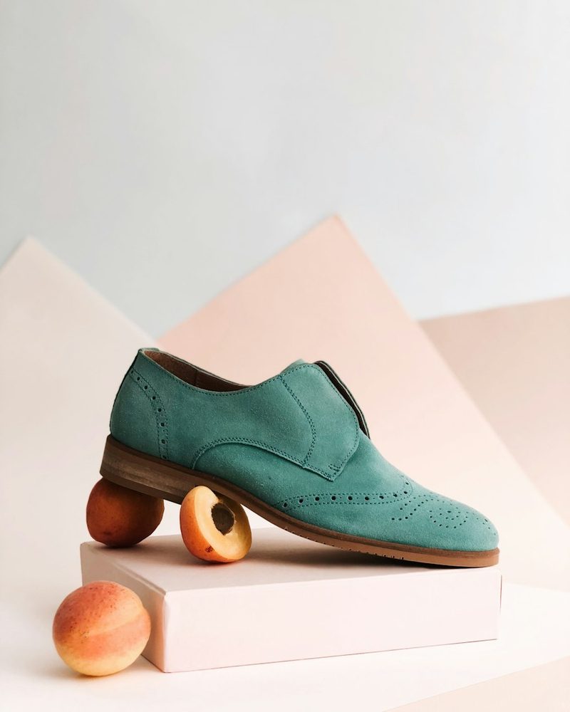 Suede Oxford Shoes