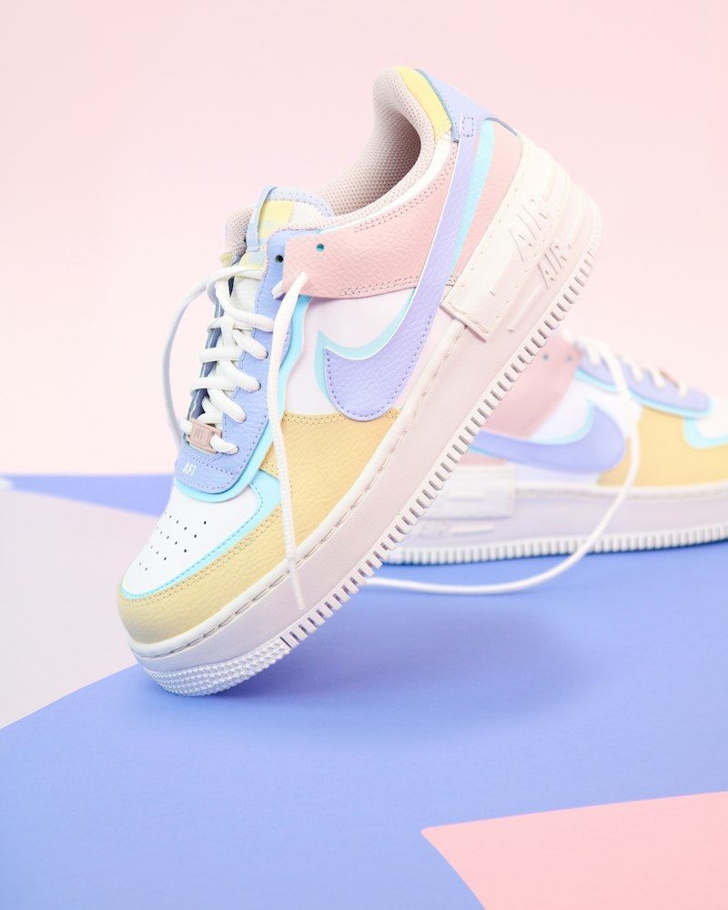 Pastel Low-Top Sneakers, view 2
