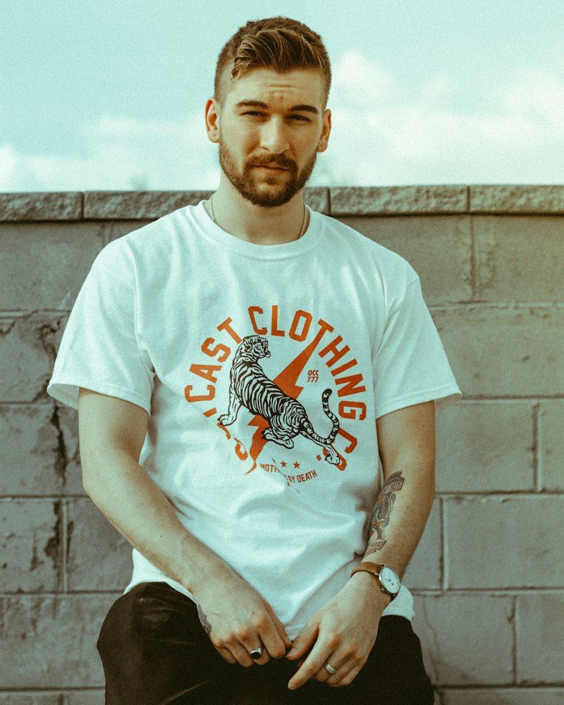 Retro Print Tee, view 3
